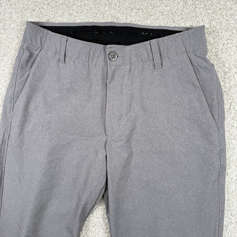 Under Armour Loose Men's UA Match Play Golf Pants Size 32x32 Gray